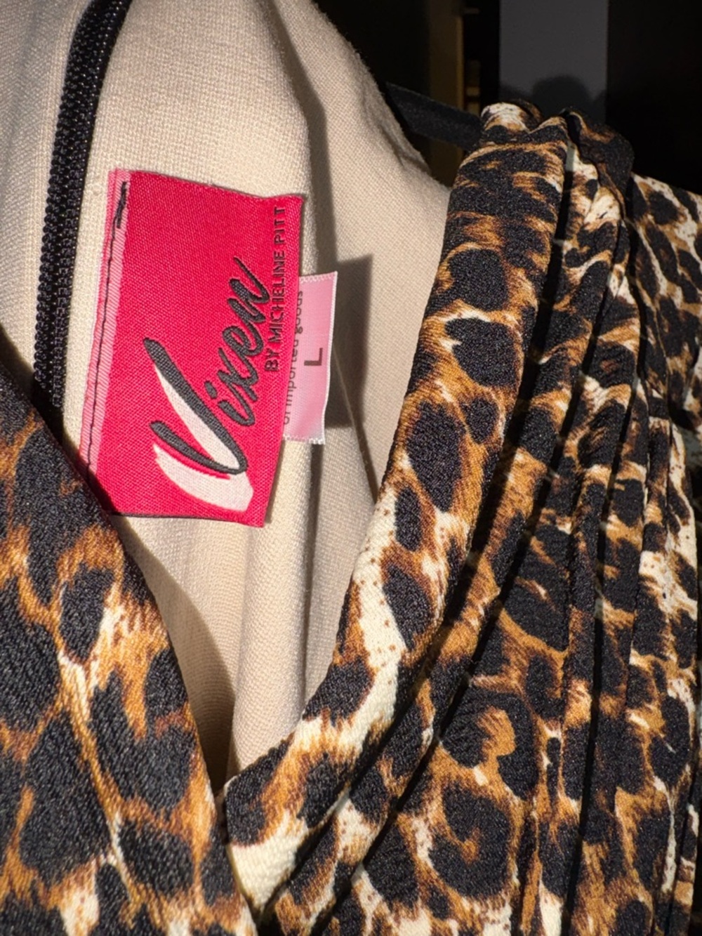 Vixen Starlet Wiggle Leopard Print size Large - Picture 4 of 4
